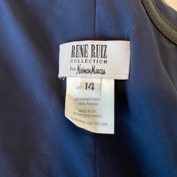 Rene Ruiz Off the Shoulder Ballgown Size 12 - Picture 7 of 11